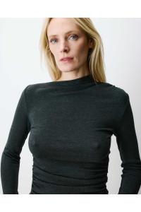 Top asymétrique en jersey