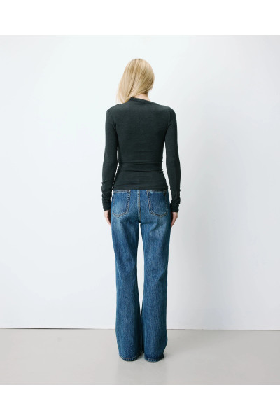 Top asymétrique en jersey