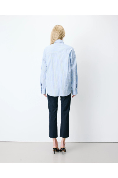 Chemise ample avec cravate