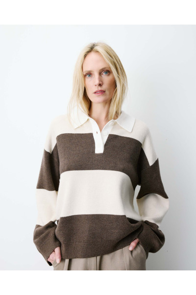 Pull polo ample