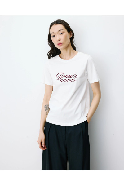 Teeshirt à message