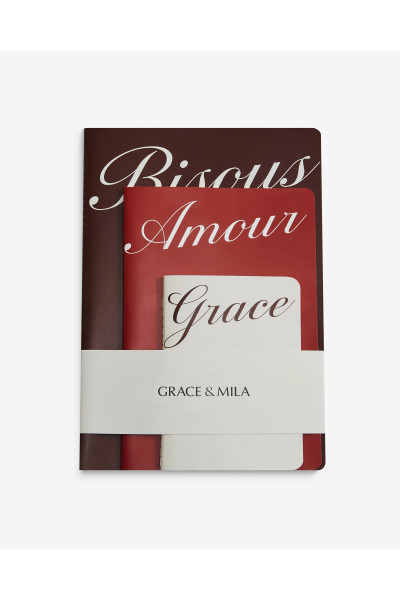 Ensemble de 3 carnets