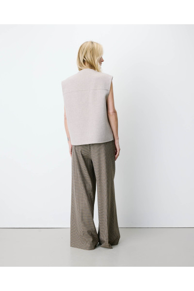 Gilet sans manches oversize