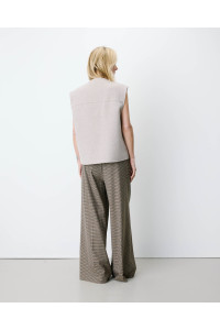 Gilet sans manches oversize