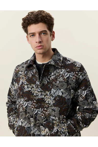 Veste jacquard