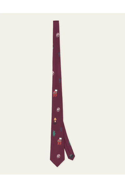 Cravate avec motif