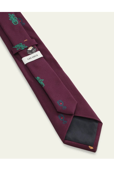 Cravate avec motif
