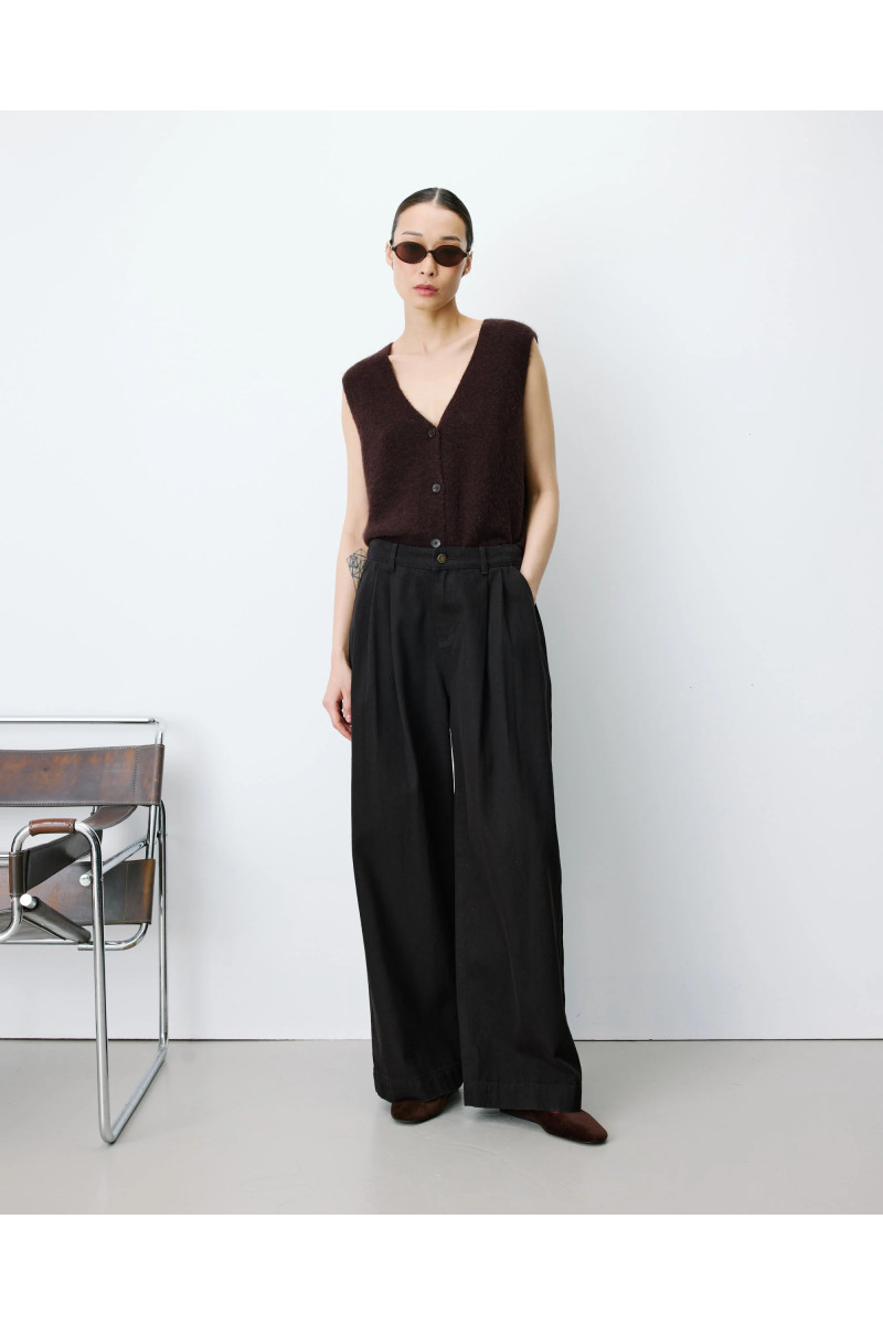 Jean baggy taille élastique