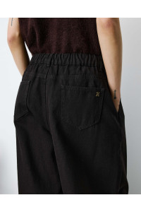 Jean baggy taille élastique
