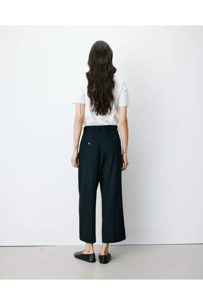 Pantalon tailleur cours oversize