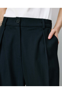 Pantalon tailleur cours oversize
