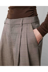 Pantalon jupe-culotte large