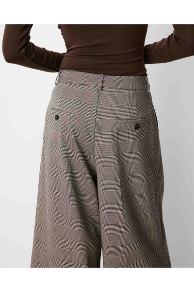 Pantalon jupe-culotte large