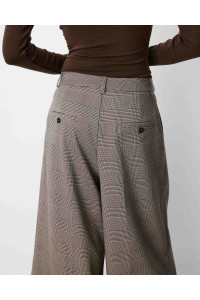 Pantalon jupe-culotte large