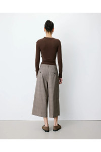 Pantalon jupe-culotte large