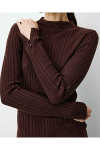 Pull ajusté en maille