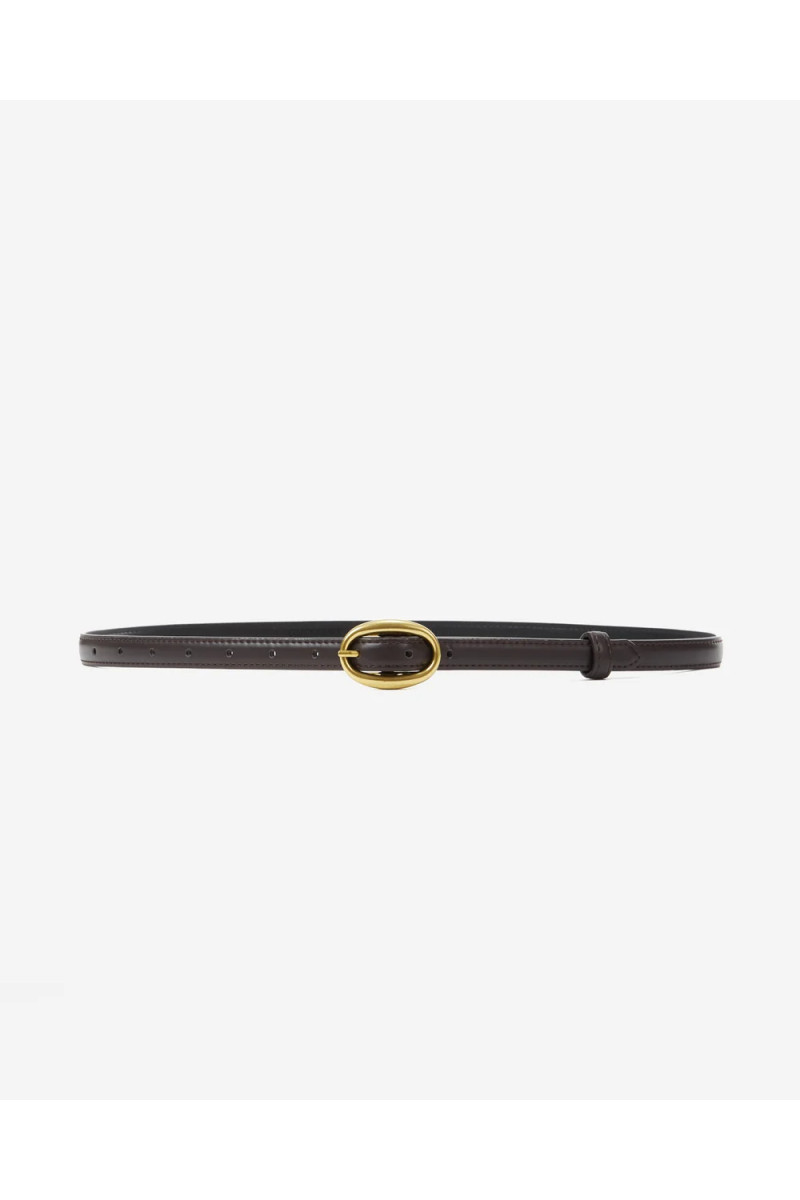 Ceinture fine en similicuir