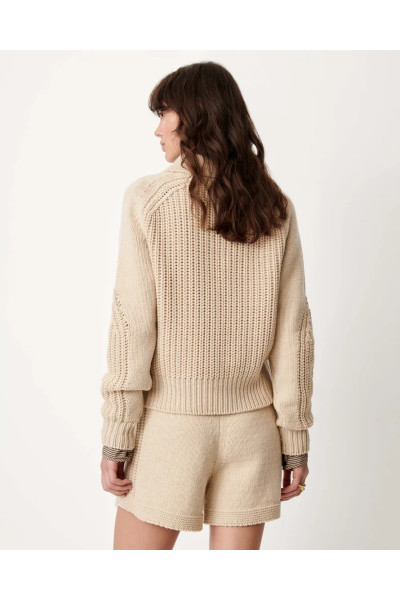 Pull à col polo