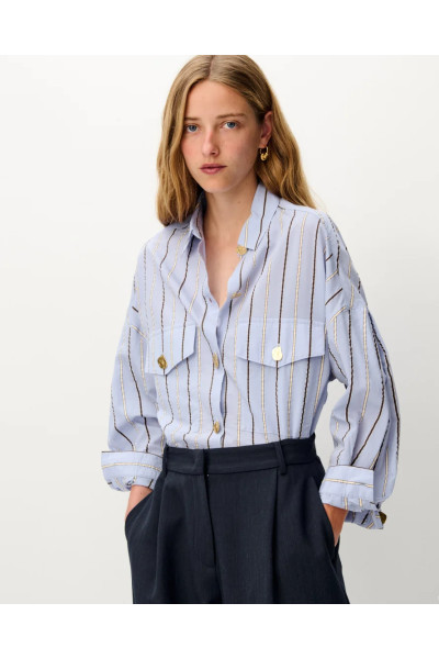 Chemise à rayures