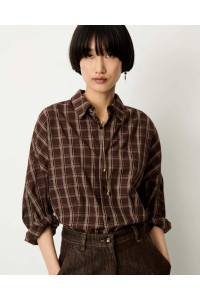 Chemise à carreaux