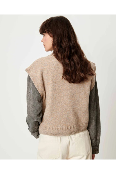 Pull sans manches