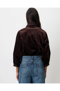 Surchemise en velours