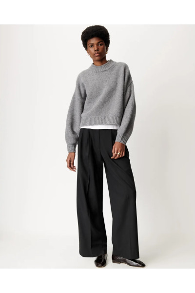Pull boxy en laine