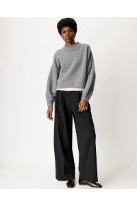 Pull boxy en laine