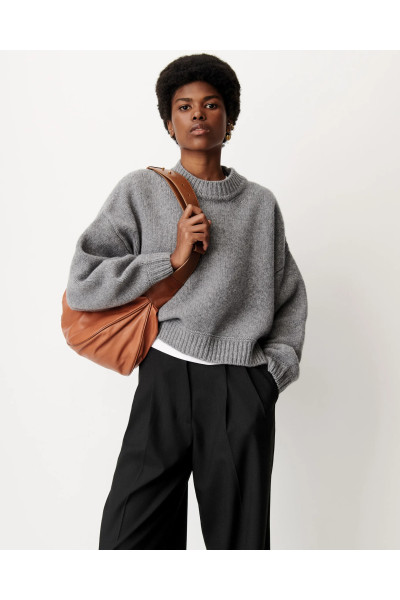 Pull boxy en laine