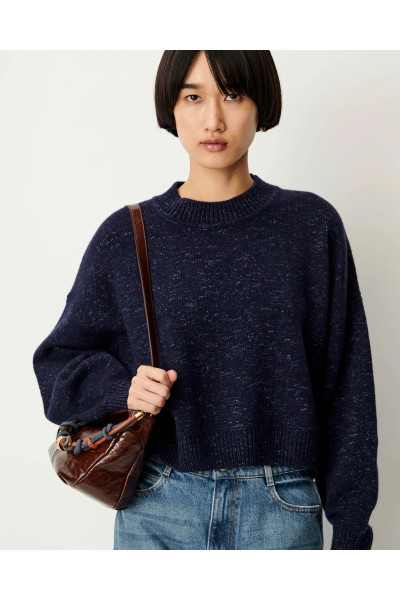 Pull boxy en laine