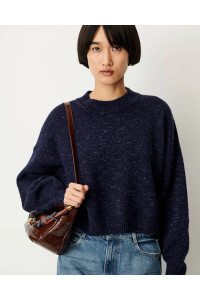 Pull boxy en laine