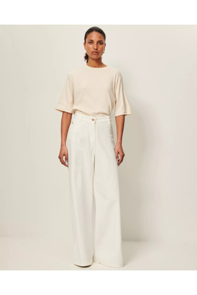 Tee-shirt oversize - Fleur de sel