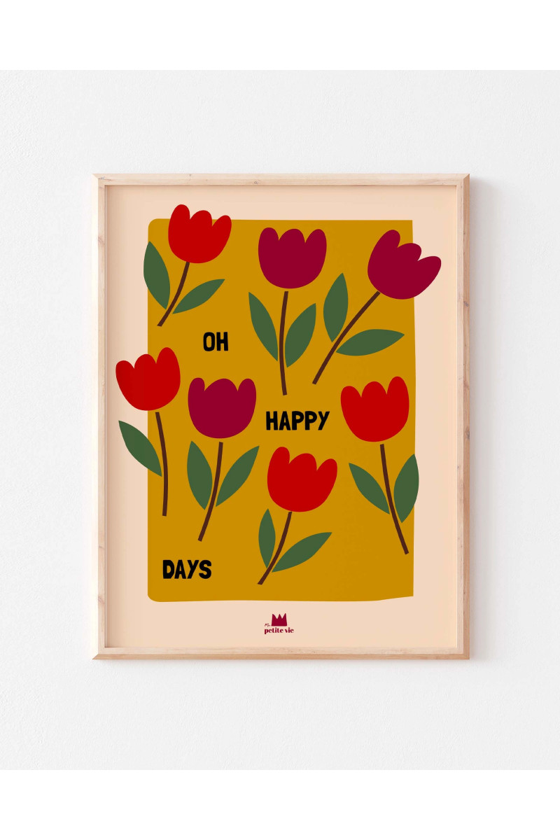Affiche Oh Happy Days