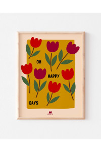 Affiche Oh Happy Days